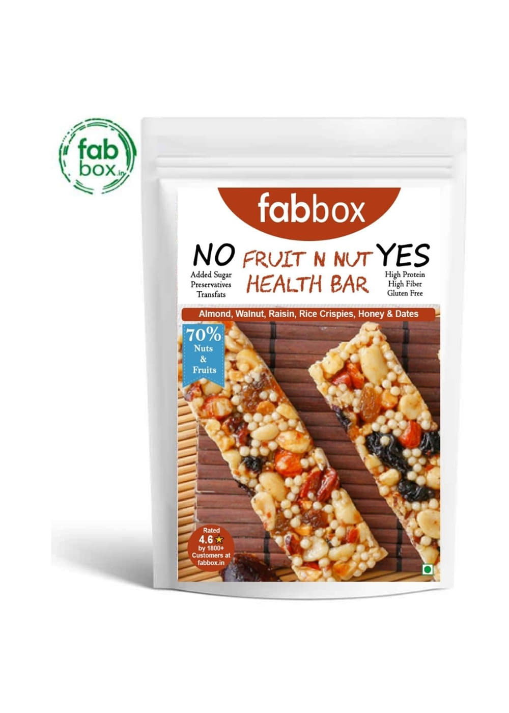 Get Fruit N Nut Health Bar (4 Bars) at ₹...