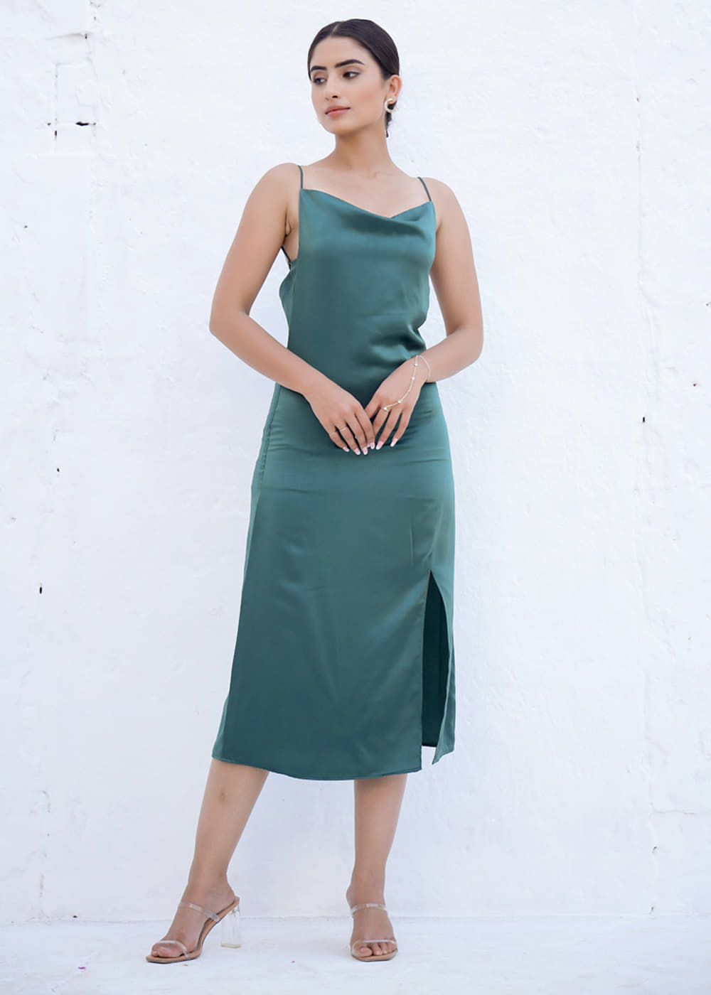 satin slip dress india India