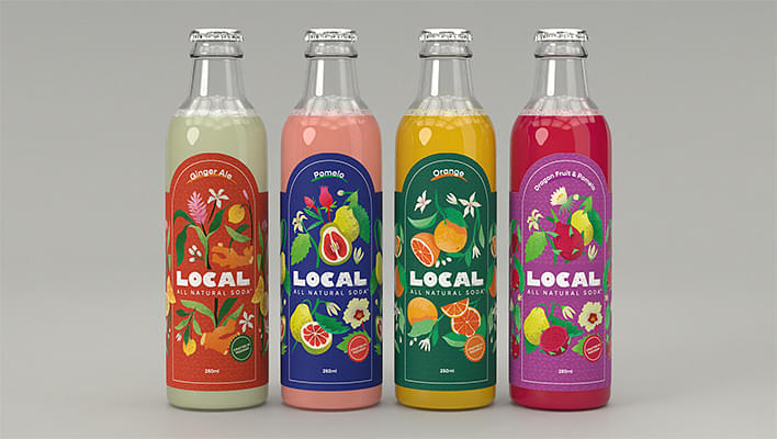 Local All Natural Soda